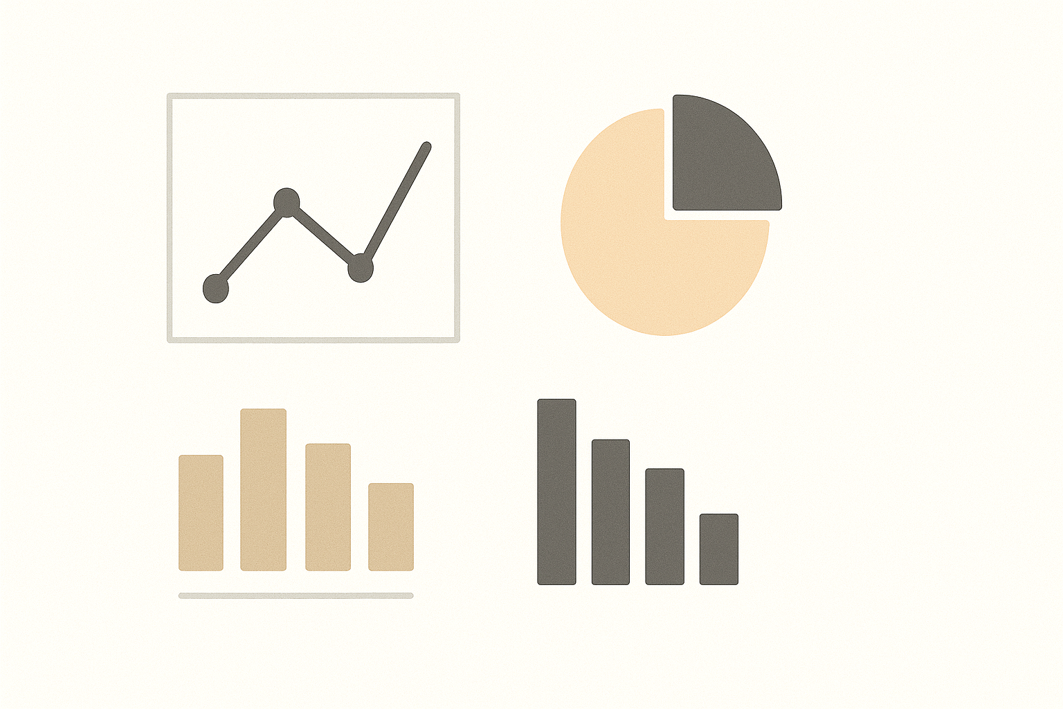 Charts created automatically from CSV data