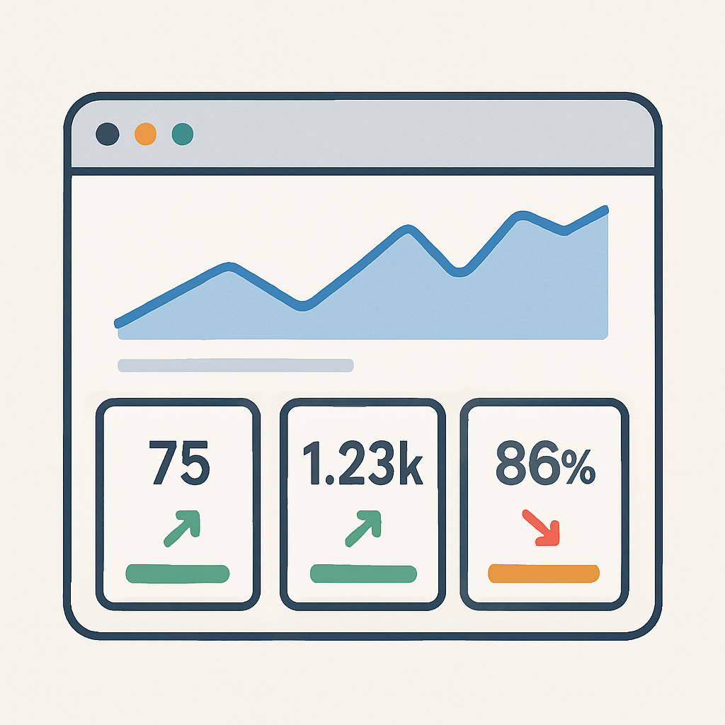 Automated KPI dashboards