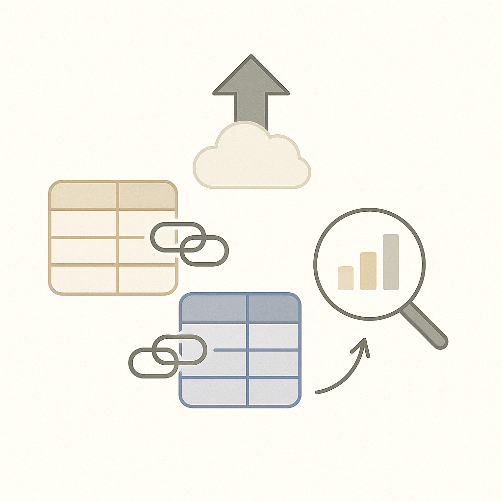 Upload auto-link analyze